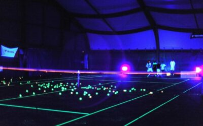 animation soirée tennis fluo pour les jeunes du CTC vendredi 26 janvier 2024